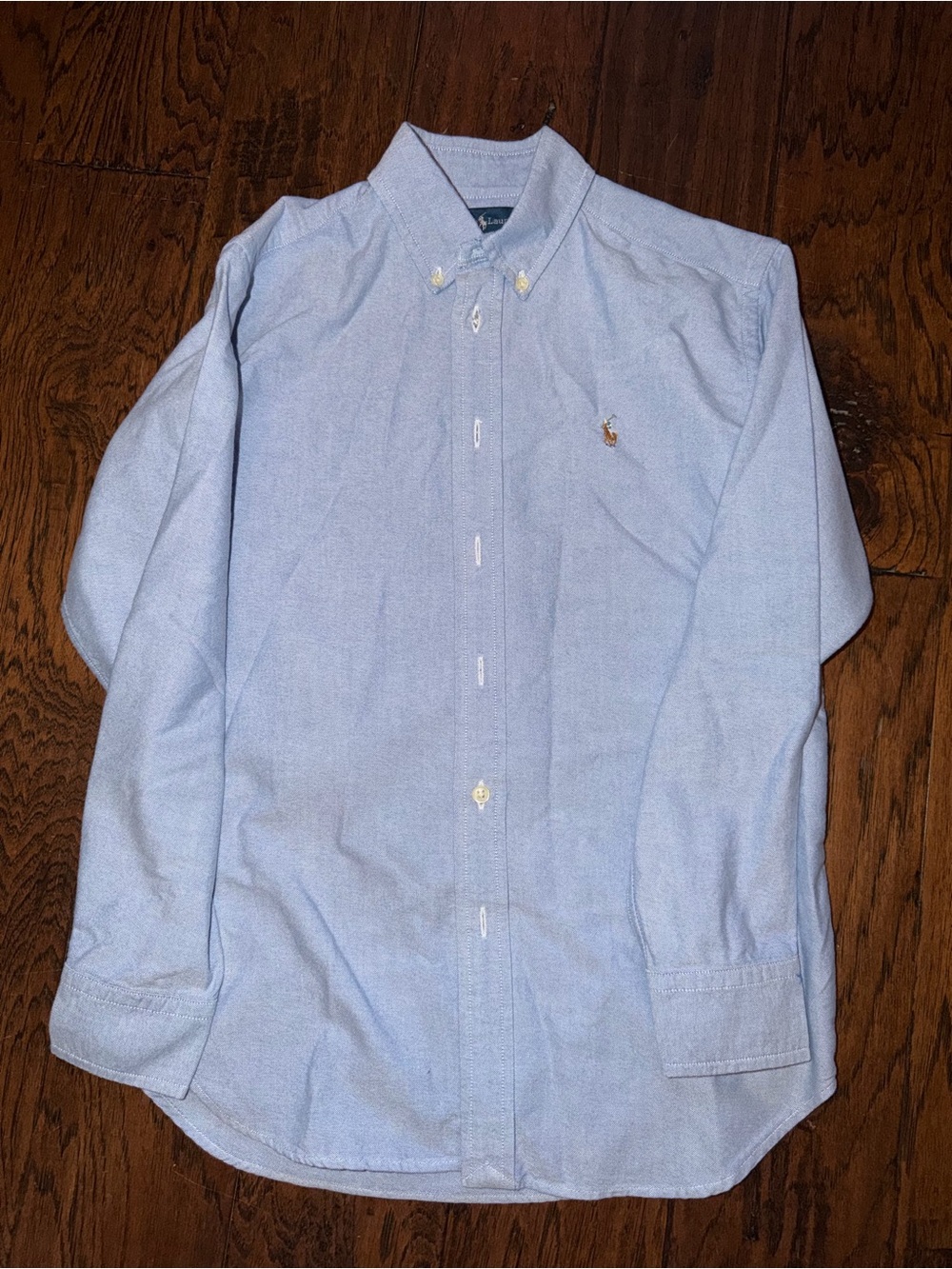 Ralph Lauren Light Blue Oxford Button-Down Shirt